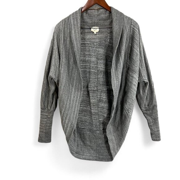 Wilfred Sweaters - Wilfred Womens Cardigan Sweater Small Aritzia Gray Shrug Long Sleeve Open Front